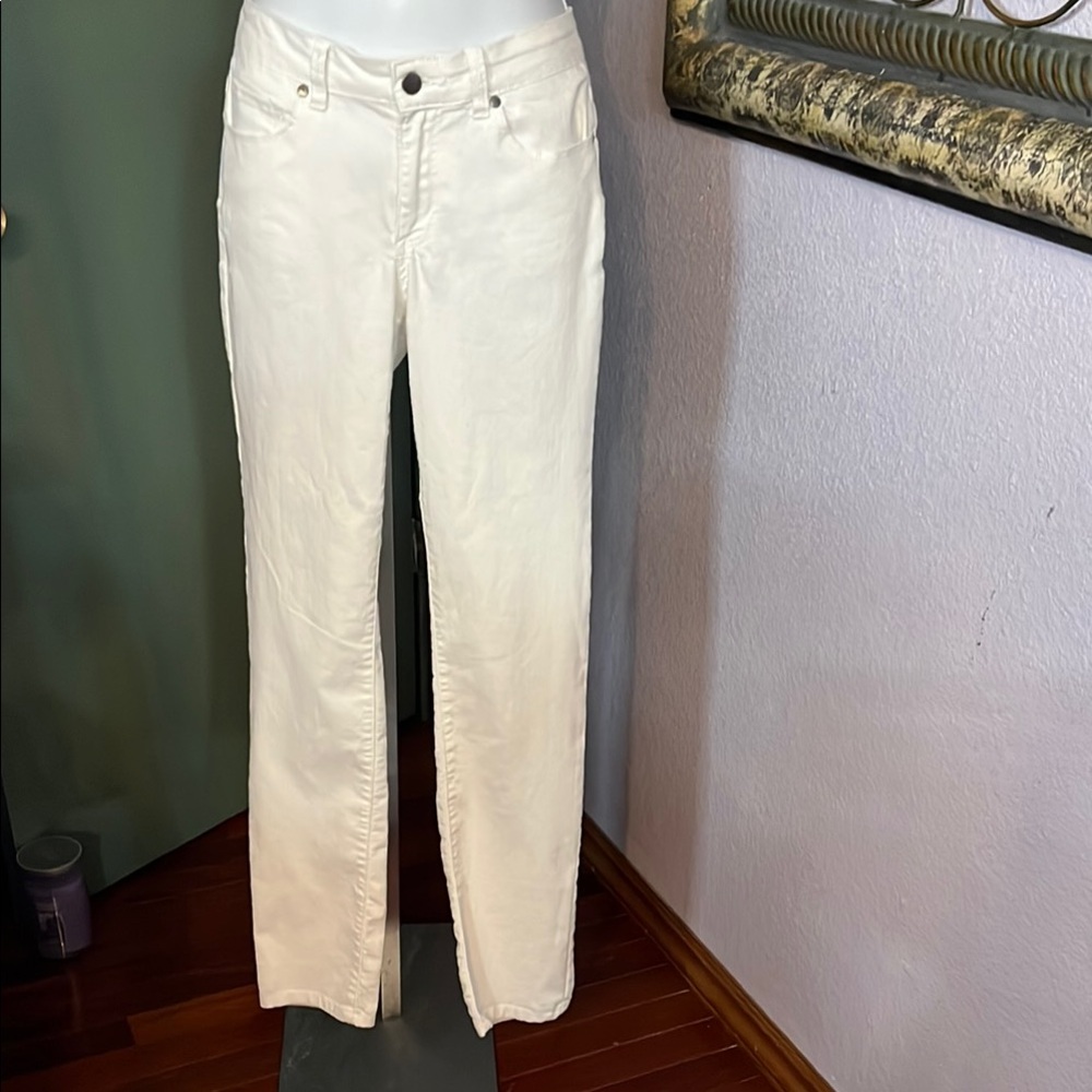 Calvin Klein Jeans Women's White Skinny Leg Jeans Sz 8